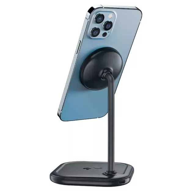 Acefast 15W Qi Wireless Charger for iPhone (with MagSafe) and Apple AirPods Stand Holder Magnetic Holder Gray (E6 gray) 10