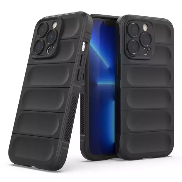 Magic Shield Case case for iPhone 13 Pro Max flexible armored case dark blue 8