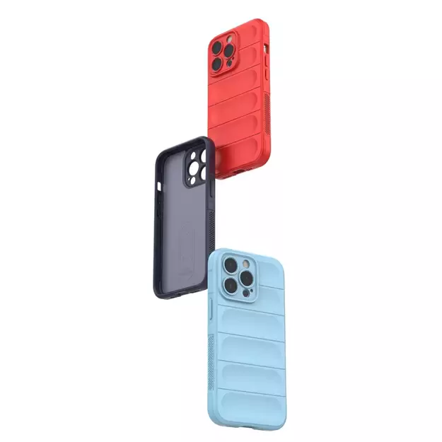 Magic Shield Case case for iPhone 13 Pro Max flexible armored case dark blue 17