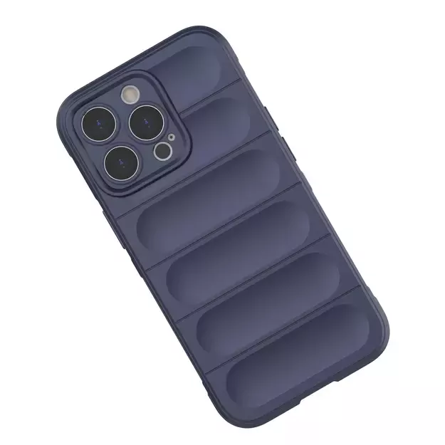 Magic Shield Case case for iPhone 13 Pro Max flexible armored case dark blue 23