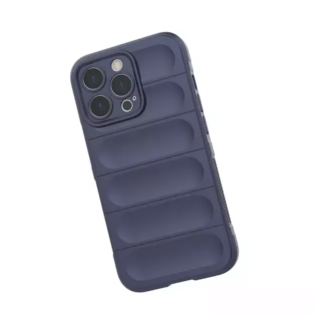 Magic Shield Case case for iPhone 13 Pro Max flexible armored case dark blue 26
