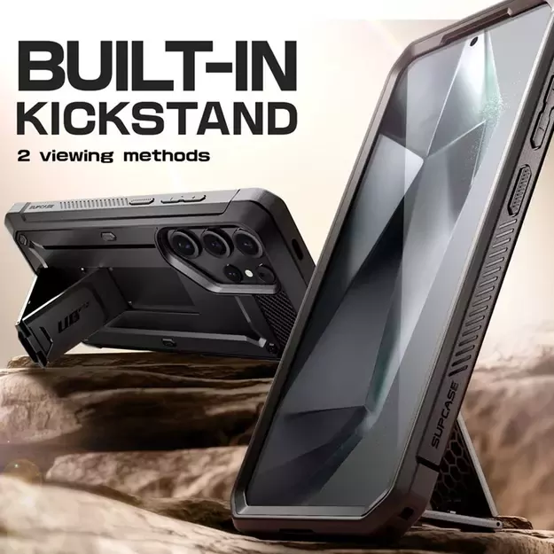 Supcase Unicorn Beetle Pro Case for Samsung Galaxy S25 Ultra - Black 2