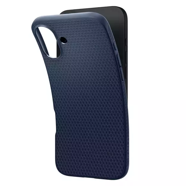 Spigen Liquid Air iPhone 16 Case - Blue 5
