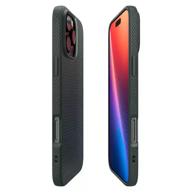 Spigen Liquid Air iPhone 16 Pro Case - Green 5