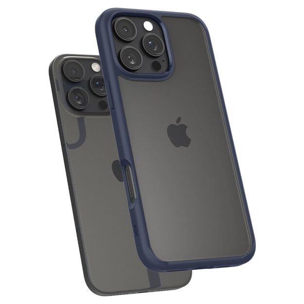 Spigen Ultra Hybrid iPhone 16 Pro Max Case - Blue 5