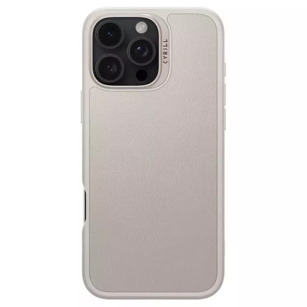 Spigen Cyrill Kajuk MagSafe iPhone 16 Pro Max Case - Beige 1