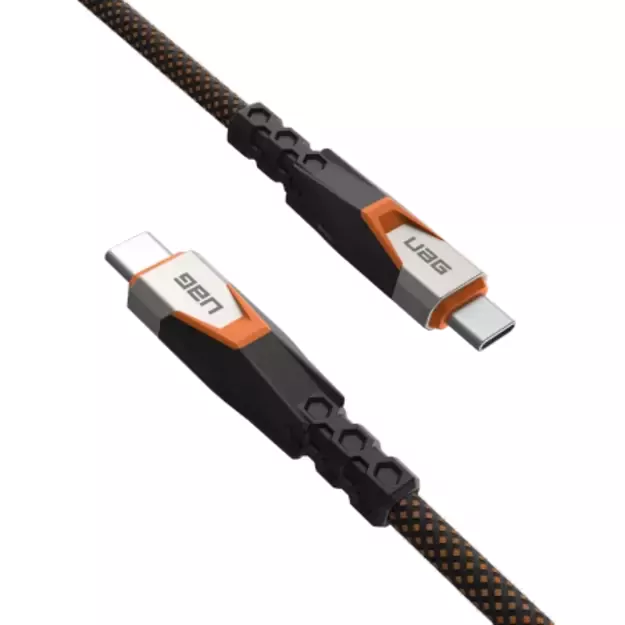 UAG SRGE USB-C USB 3.2 Gen2 Cable 240W/20Gbps 75cm - Orange 2