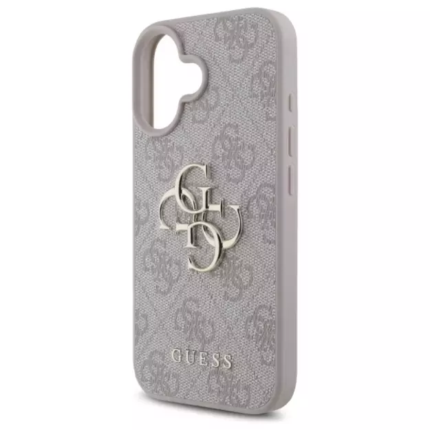 Guess 4G Big Logo iPhone 16 Plus Case - Pink 12