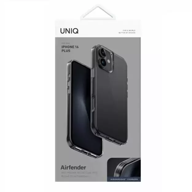 Uniq Air Fender iPhone 16 Plus Case - Gray 6