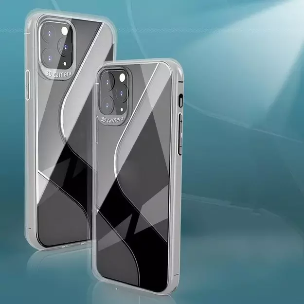 S-Case Flexible Cover TPU Case for Huawei P40 Lite E blue 15