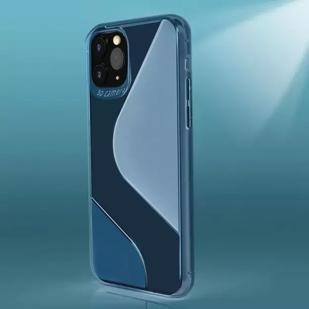 S-Case Flexible Cover TPU Case for Huawei P40 Lite E blue 23