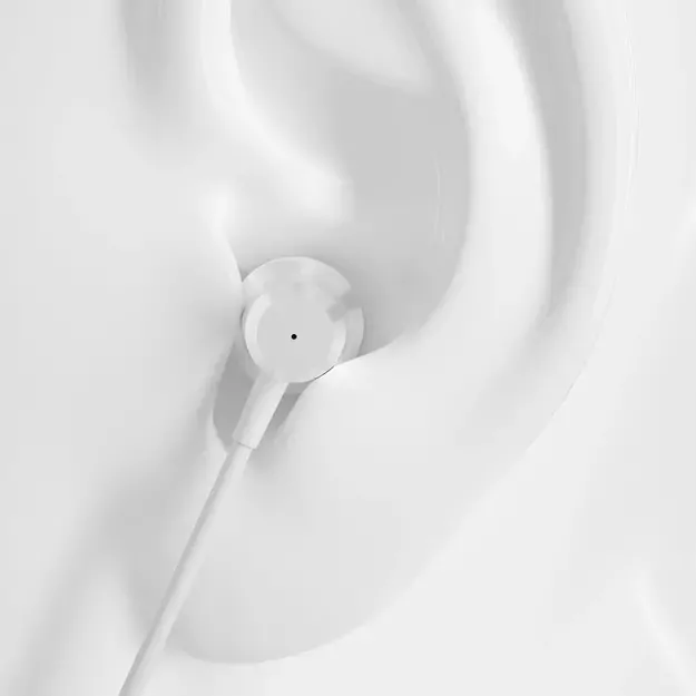 Dudao in-ear headphones headset with remote control and microphone 3.5 mm mini jack white (X10 Pro white) 2