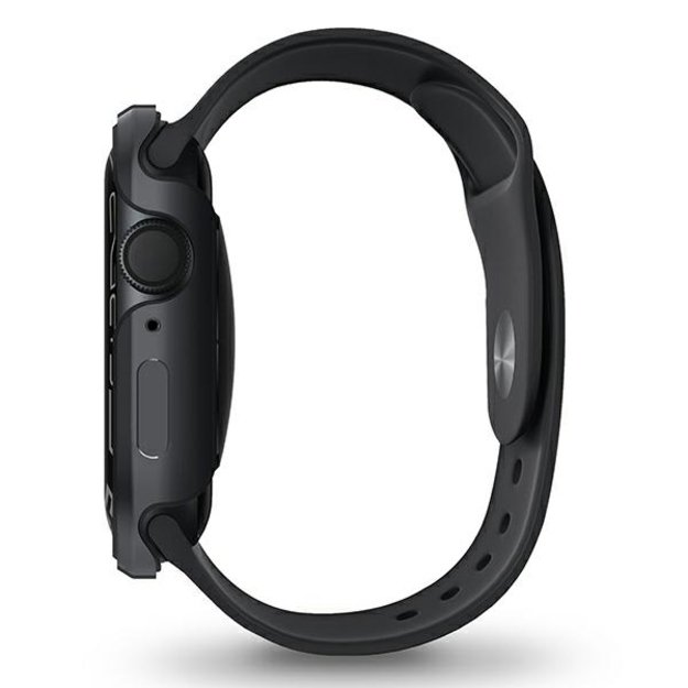 Uniq case Valencia Apple Watch Series 4/5/6/7/8/SE/SE2 45/44mm. graphite/graphite 1