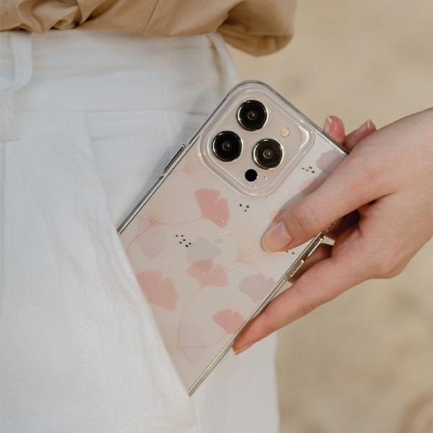 Uniq Coehl Meadow case for iPhone 14 Pro Max - pink 2
