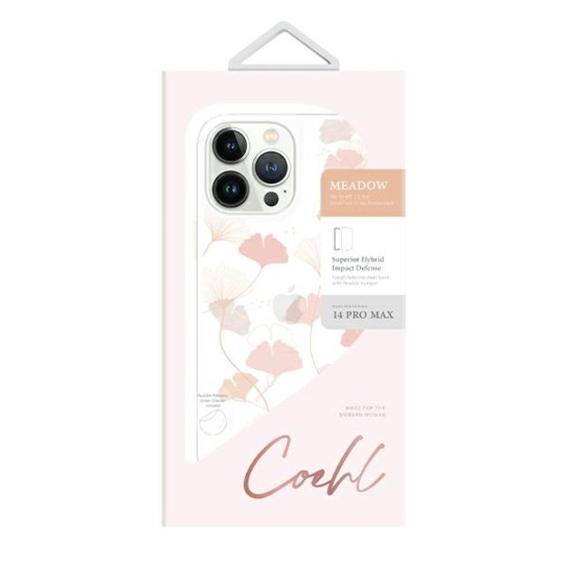 Uniq Coehl Meadow case for iPhone 14 Pro Max - pink 3