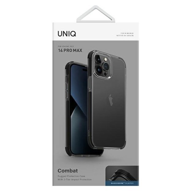Uniq Combat case for iPhone 14 Pro Max - black 5