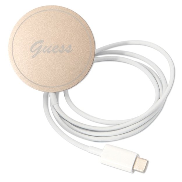 Set Guess GUBPP14MHMEACSK Case+ Charger iPhone 14 Plus 6.7  black/black hard case Marble MagSafe 7