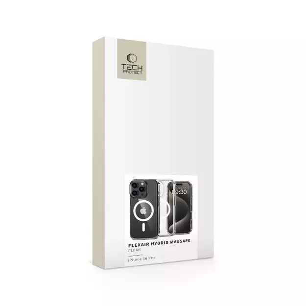 Tech-Protect FlexAir Hybrid MagSafe Case for iPhone 16 Pro - Clear 7