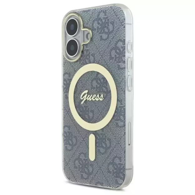 Guess IML 4G MagSafe iPhone 16 Case - Blue 1