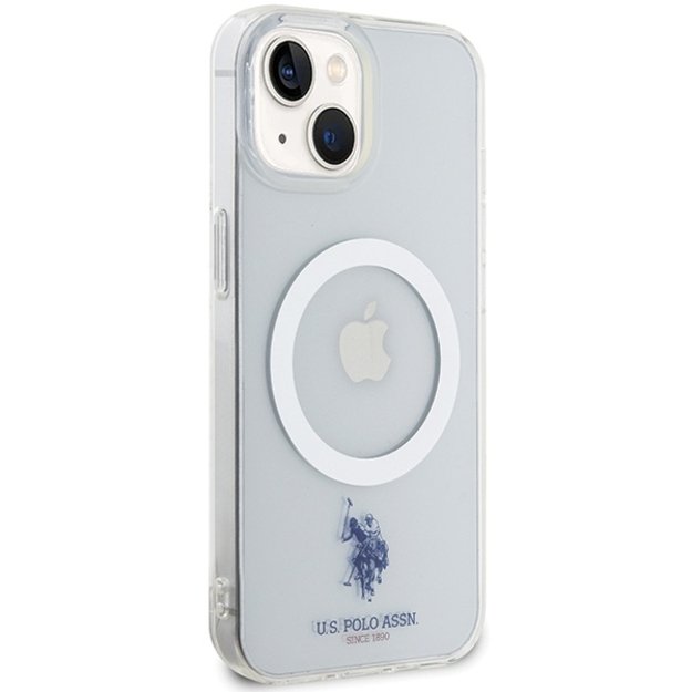 US Polo USHMP15SUCIT iPhone 15 6.1  transparent MagSafe Collection 3