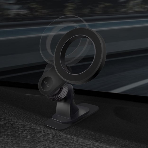 Uniq Trelix Car magnetic dashboard holder - black 4