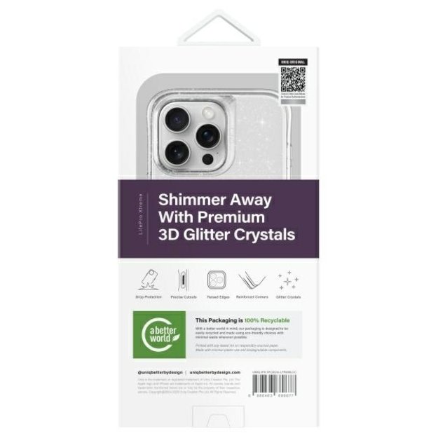 Uniq LifePro Xtreme Magclick Charging Case for iPhone 16 Pro - Clear 4