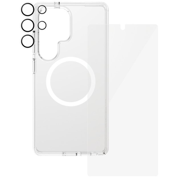 CARE by PanzerGlass Flagship 3in1 Case + Glass + Lens Protective Kit for Samsung Galaxy S25 Ultra 2