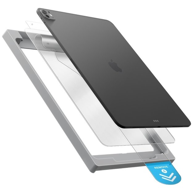 Uniq Optix Clear Exofit tempered glass with applicator for iPad 11&quot  2025 / iPad 10.9&quot  2022 (10th gen.) 2