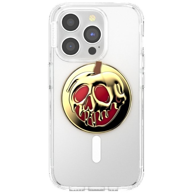 Popsockets Round Disney Enamel Poison Apple MagSafe Holder and Phone Stand 3