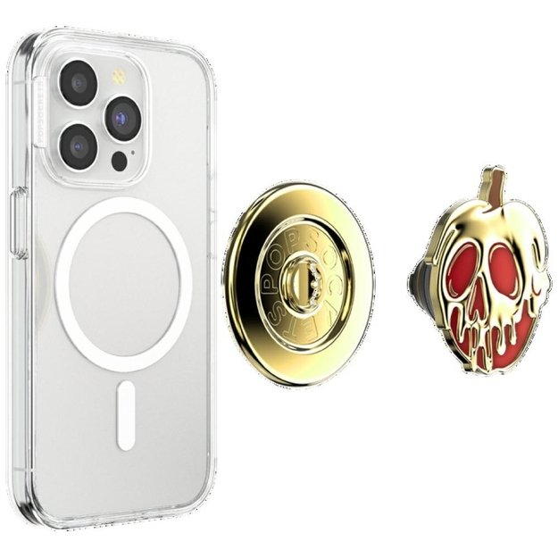 Popsockets Round Disney Enamel Poison Apple MagSafe Holder and Phone Stand 6
