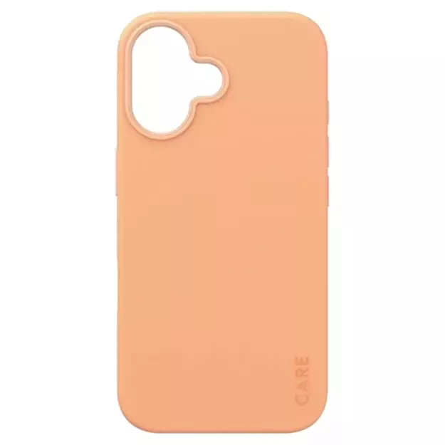 CARE by PanzerGlass Fashion Case iPhone 16 6.1&quot  peach/peachy MagSafe 1389 2