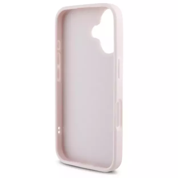 Karl Lagerfeld Quilted Signature iPhone 16 Case - Pink 6