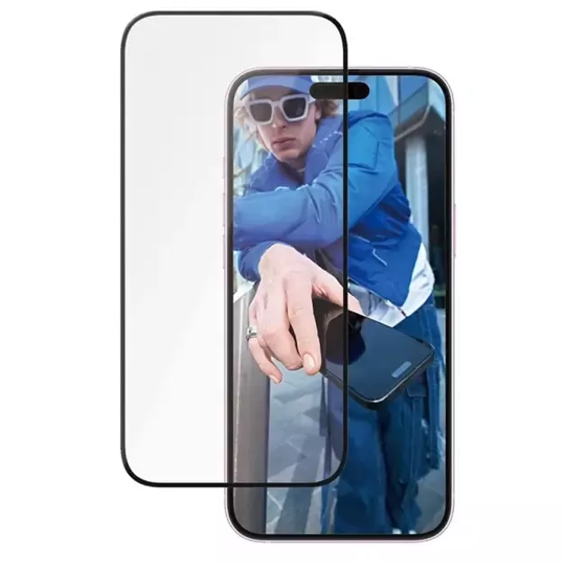 PanzerGlass Ceramic Screen Protector iPhone 16 Plus 6.7&quot  Ultra-Wide Fit 2855 1
