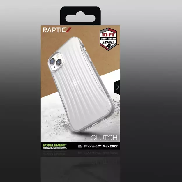 Raptic X-Doria Clutch Case iPhone 14 Plus back cover transparent 10