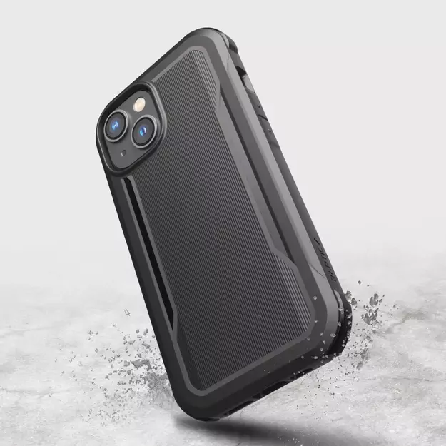 Raptic X-Doria Fort Case iPhone 14 case with MagSafe armored cover black 18