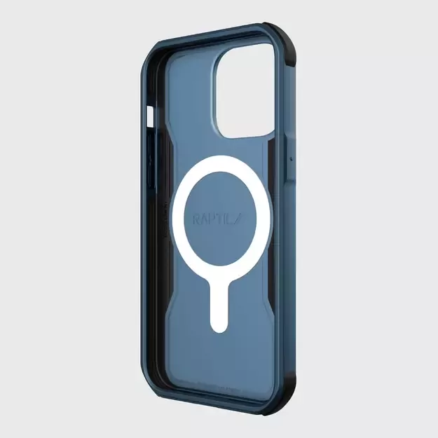 Raptic X-Doria Fort Case iPhone 14 Pro Max with MagSafe armored blue cover 8