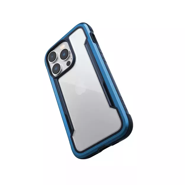 Raptic X-Doria Shield Case iPhone 14 Pro armored cover blue 21
