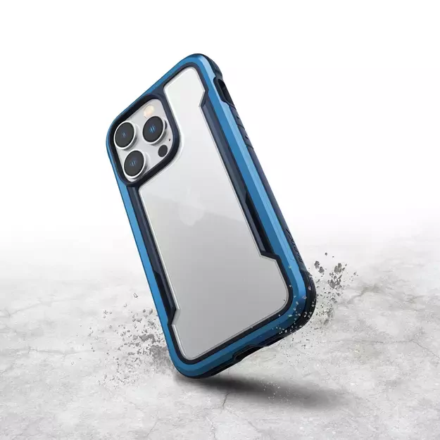 Raptic X-Doria Shield Case iPhone 14 Pro armored cover blue 26