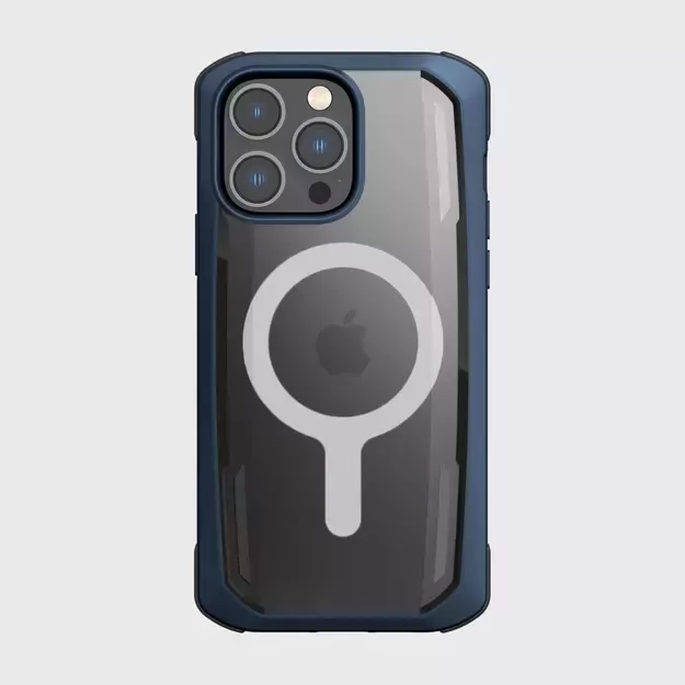 Raptic X-Doria Secure Case for iPhone 14 Pro with MagSafe armored cover blue 12