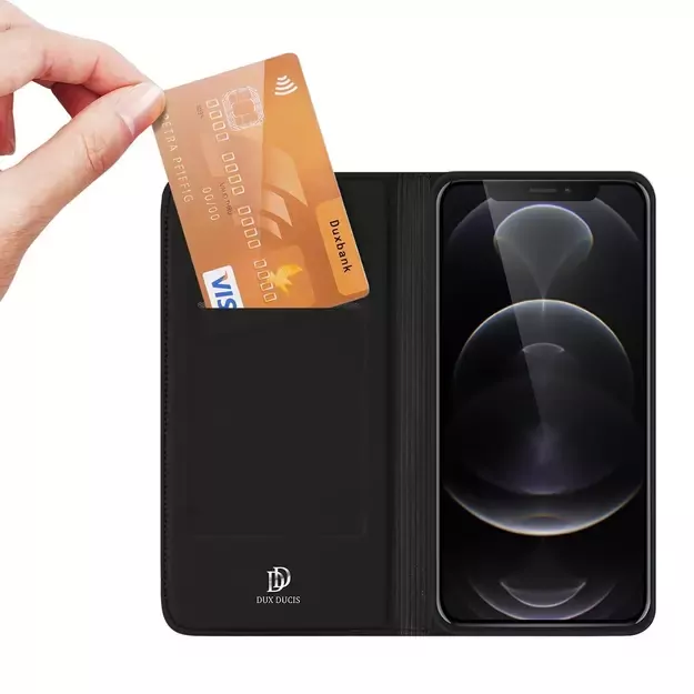 Dux Ducis Skin Pro Bookcase type case for iPhone 13 Pro Max black 1