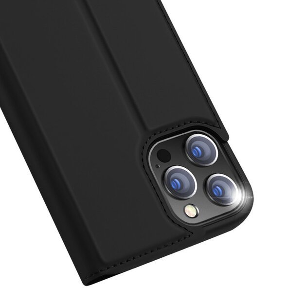 Dux Ducis Skin Pro Bookcase type case for iPhone 13 Pro Max black 26