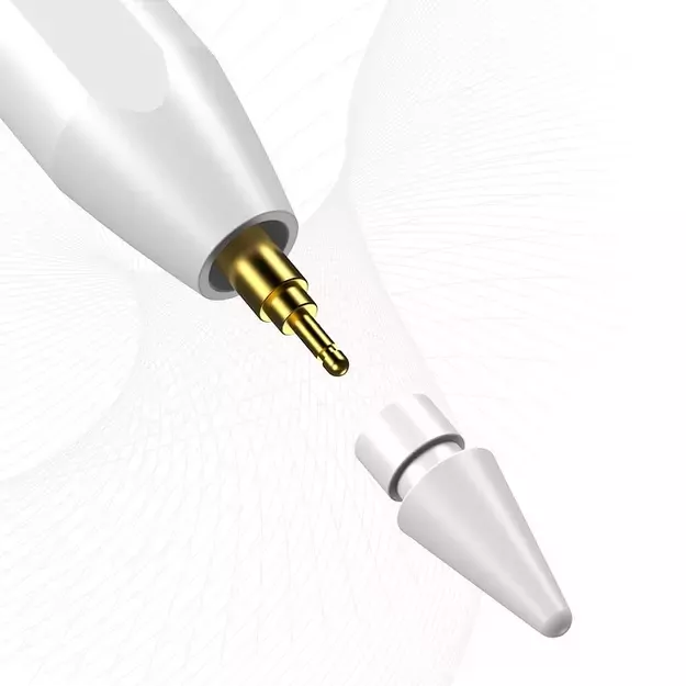 Choetech capacitive stylus pen for iPad (active) white (HG04) 7