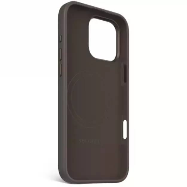 Decoded AntiMicrobial Silicone Stacks Backcover Case with MagSafe for iPhone 16 Pro Max - Black 2