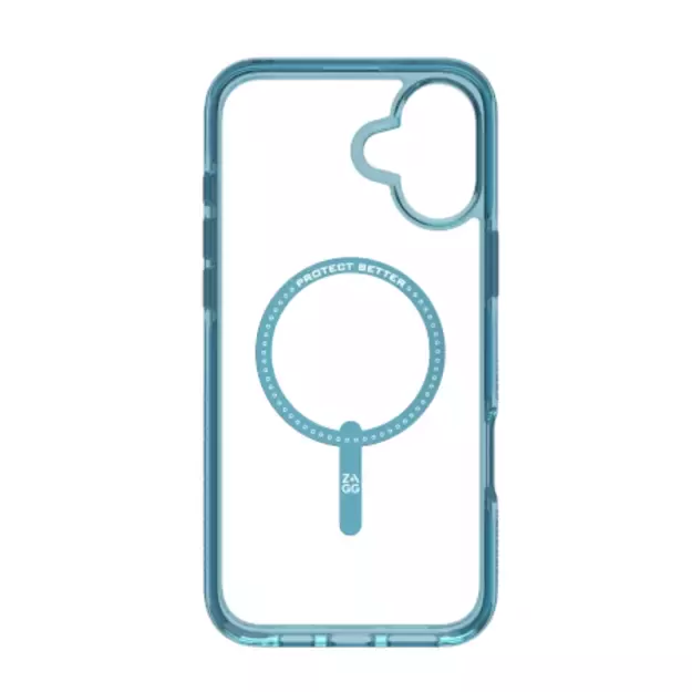 ZAGG Santa Cruz Snap MagSafe iPhone 16 Plus Case - Blue 1