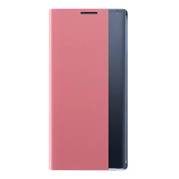 Sleep Case Bookcase Type Case with Smart Window for iPhone 13 Pro Max pink 1