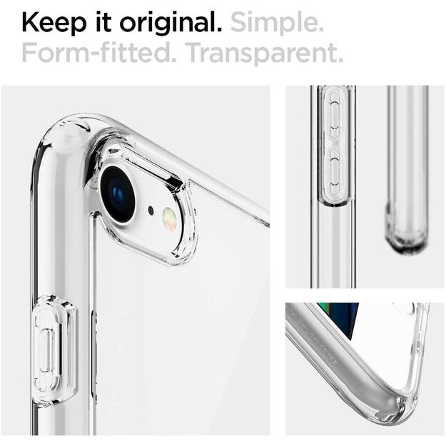Spigen Ultra Hybrid Case for iPhone 7 / 8 / SE 2020 / SE 2022 - Transparent 1