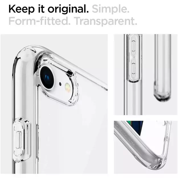 Spigen Ultra Hybrid Case for iPhone 7 / 8 / SE 2020 / SE 2022 - Transparent 2