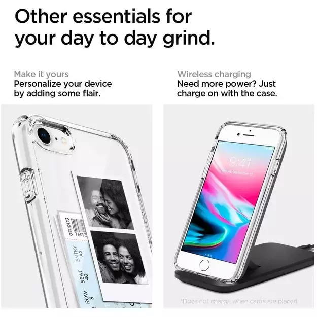 Spigen Ultra Hybrid Case for iPhone 7 / 8 / SE 2020 / SE 2022 - Transparent 9