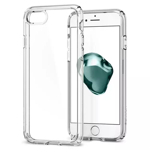Spigen Ultra Hybrid Case for iPhone 7 / 8 / SE 2020 / SE 2022 - Transparent 4