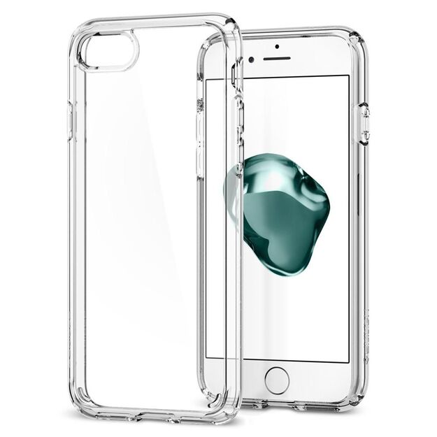 Spigen Ultra Hybrid Case for iPhone 7 / 8 / SE 2020 / SE 2022 - Transparent 3